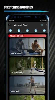 Warm Up Exercises android App screenshot 1