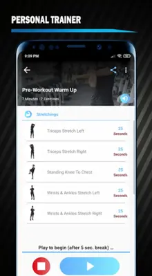 Warm Up Exercises android App screenshot 5